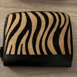 RLL Zebra Print Wallet